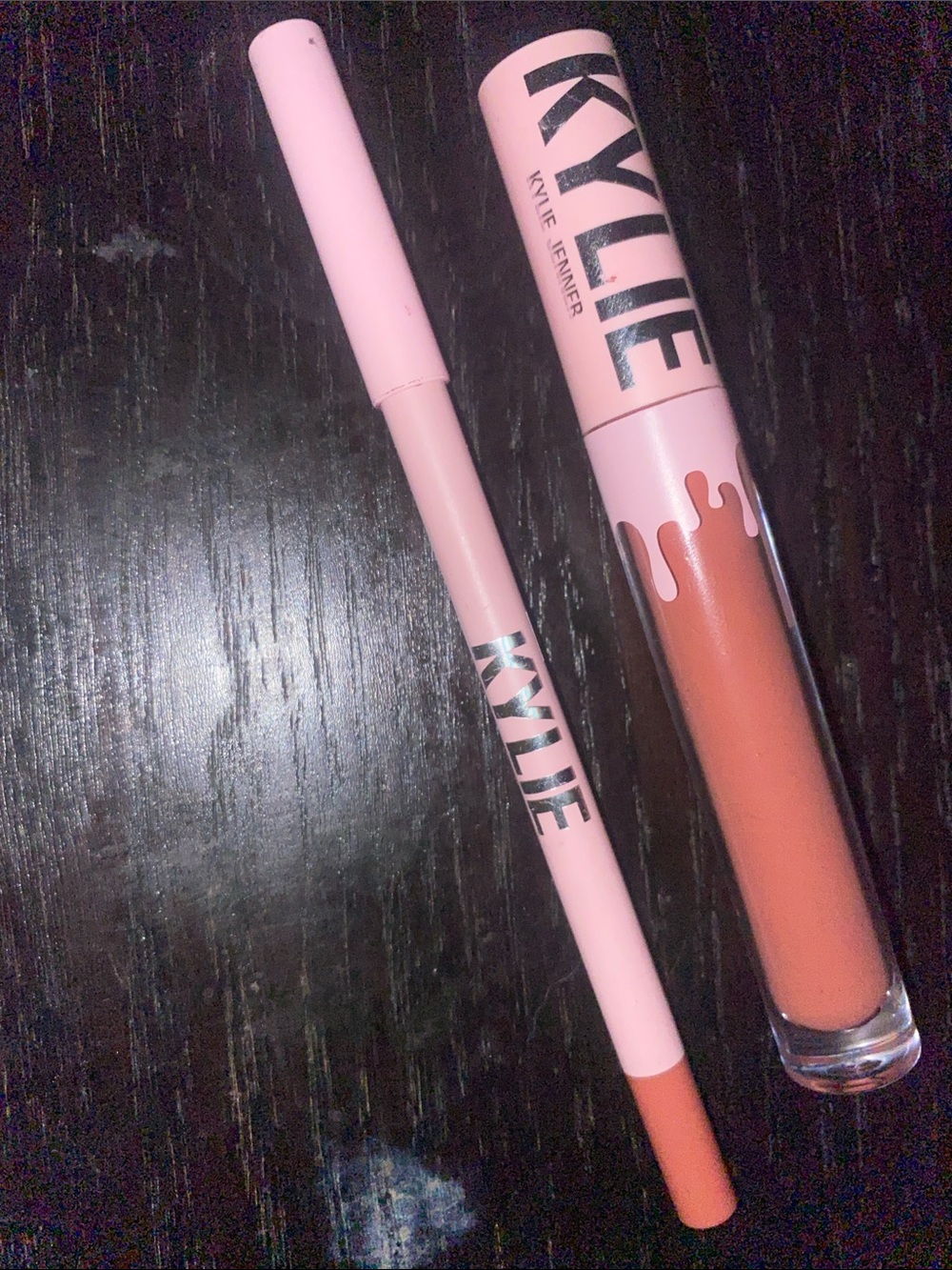 Kylie Cosmetics Matte Liquid Lipstick & Lip Liner - Warm Terracotta Pink